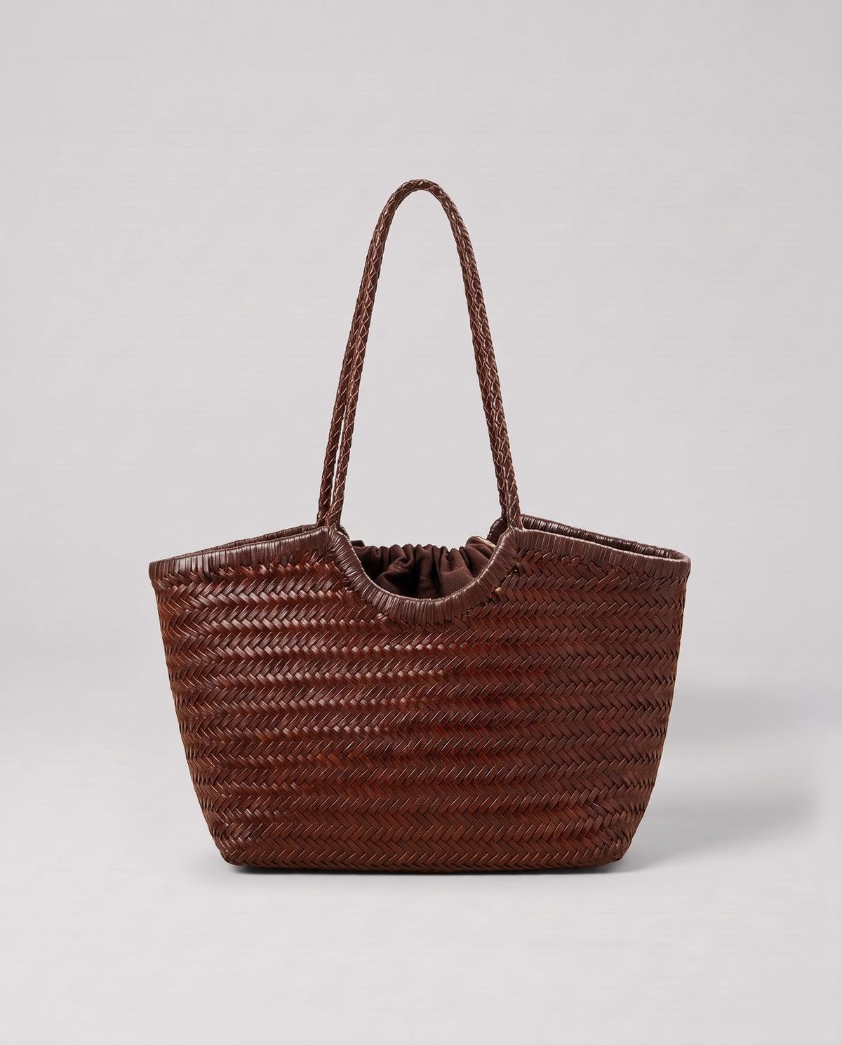 Valentina Matera Small bag in Chocolate, front view