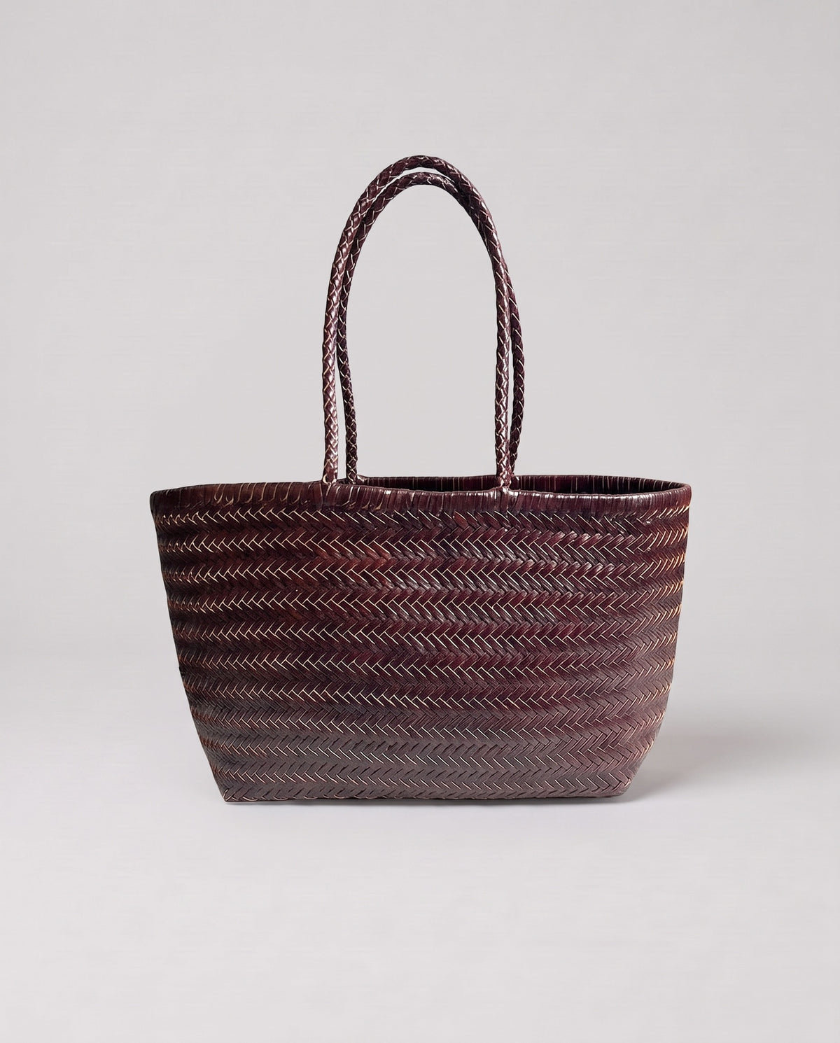 Valentina Noto Small bag in Burgundy, front view