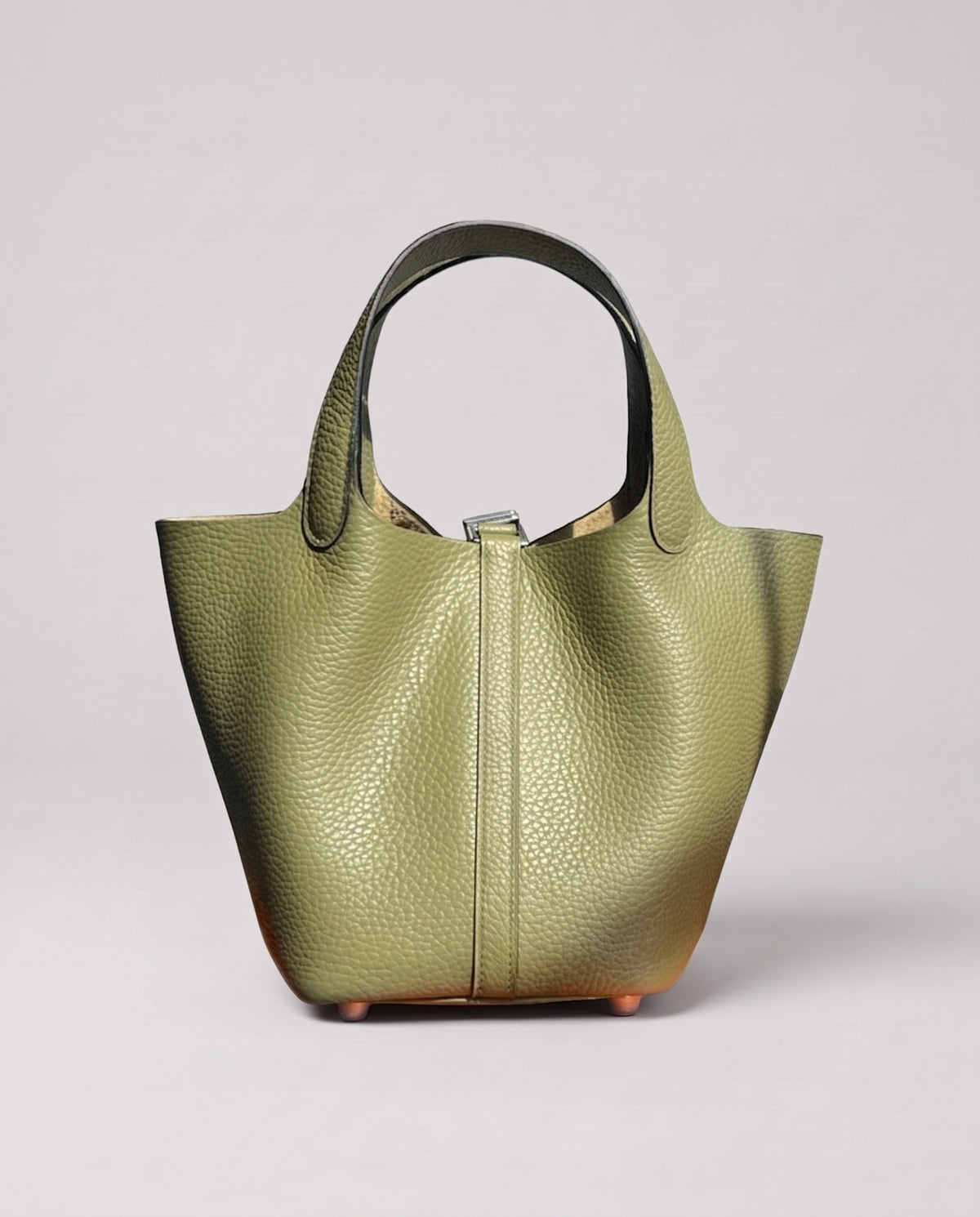 Valentina Ostuni Small bag in Sage, front view