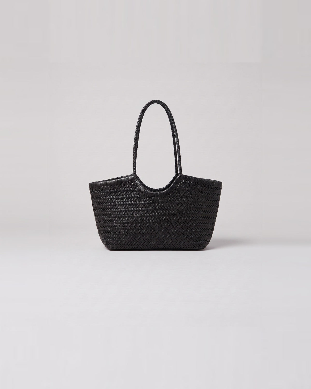 Valentina woven shopper tote