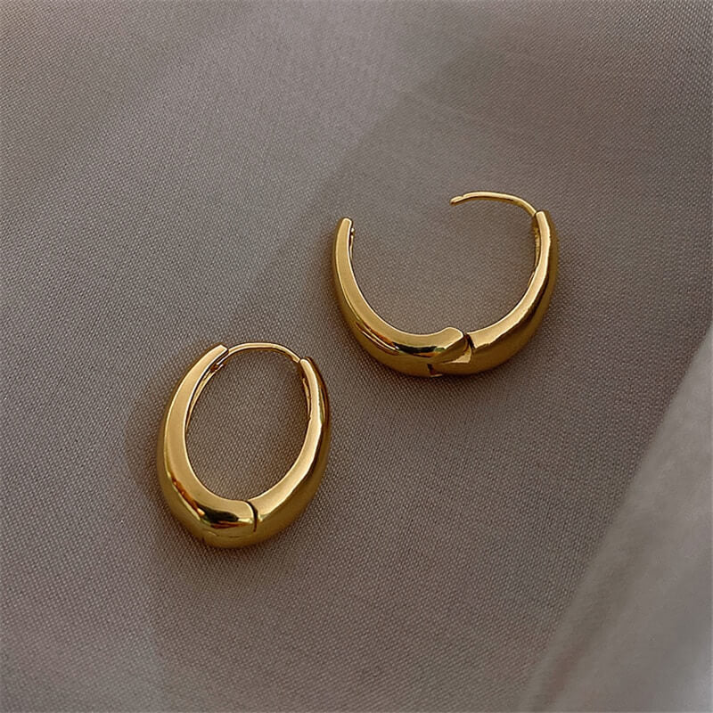 Gold Teardrop Earrings Ava Valentina Rose