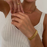 Rolex Day Date Bracelet on Model
