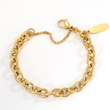 Valentina & Rose - Ora Forever Gold Chunky Bracelet